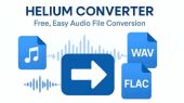 تبدیل آسان و سریع فایل‌های صوتی با Helium Converter؛ ابزاری رایگان برای مدیریت آرشیو موسیقی