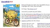 انتشار OpenBSD 8.0 با پشتیبانی اولیه از اینتل Arc و بهبود امنیت