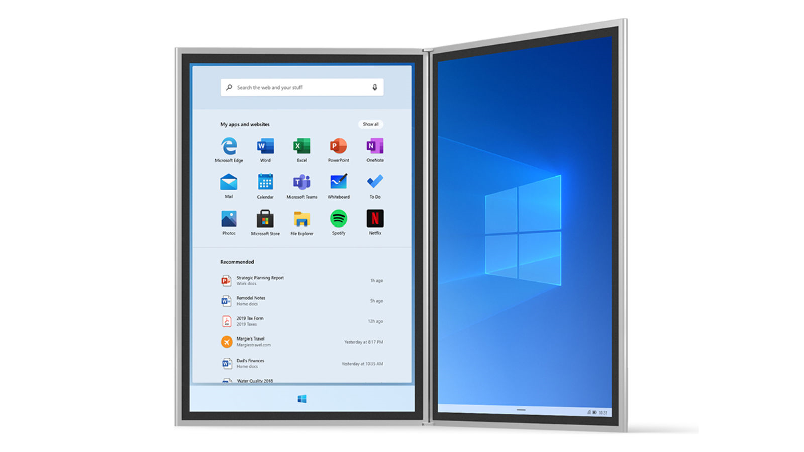 ویندوز ویندوز 10 ایکس مایکروسافت سرفیس دیو Surface Duo