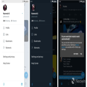 حالت تیره به نرم‌افزار اندرویدی توییتر آمد