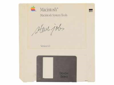 اپل استیو جابز فلاپی دیسک