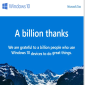 مایکروسافت تأیید کرد: کاربران ویندوز 10 به 1 میلیارد نفر رسید