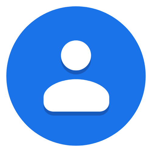 Google Contacts گوگل اندروید نرم افزار مخاطبان گوگل سیستم عامل