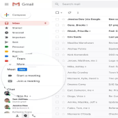 دو نرم افزار Google Meet و Gmail با یکدیگر همگام سازی شدند