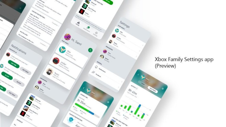 ایکس باکس مایکروسافت ویندوز Xbox Family Settings سیستم عامل