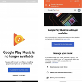 گوگل پلی موزیک یک گام دیگر به پایان عمر خود نزدیک تر شد