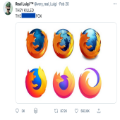 پایان نگرانی ها در مورد لوگوی فایرفاکس