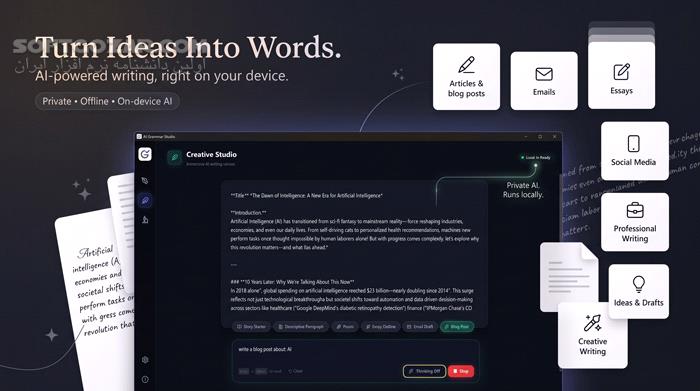 دانلود AI Grammar Studio 1.2.2 (اصلاح گرامر انگلیسی) با لینک مستقیم و کرک معتبر