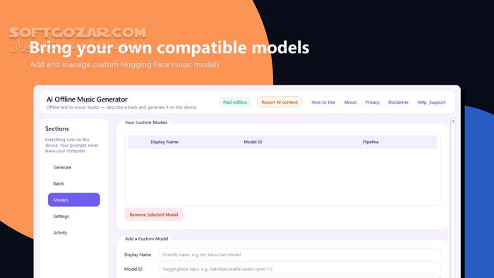 دانلود AI Offline Music Generator 2.1.4 (ساخت موسیقی با هوش مصنوعی) با لینک مستقیم و کرک معتبر