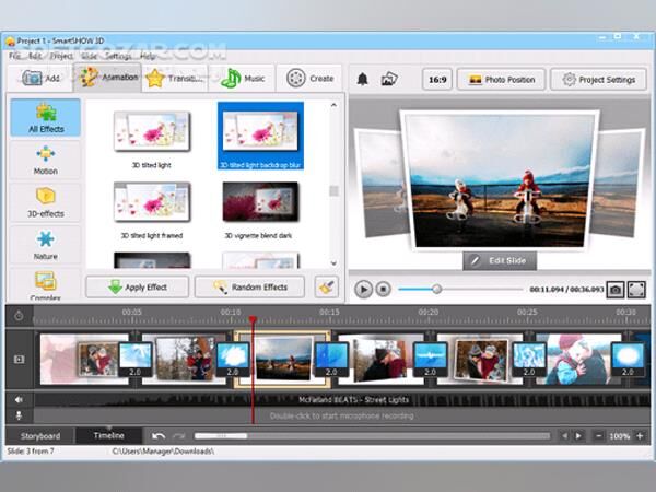 دانلود AMS SmartSHOW 3D 26.0 (ساخت اسلایدشو و کلیپ‌های ویدئویی سه‌بعدی) با لینک مستقیم و کرک معتبر