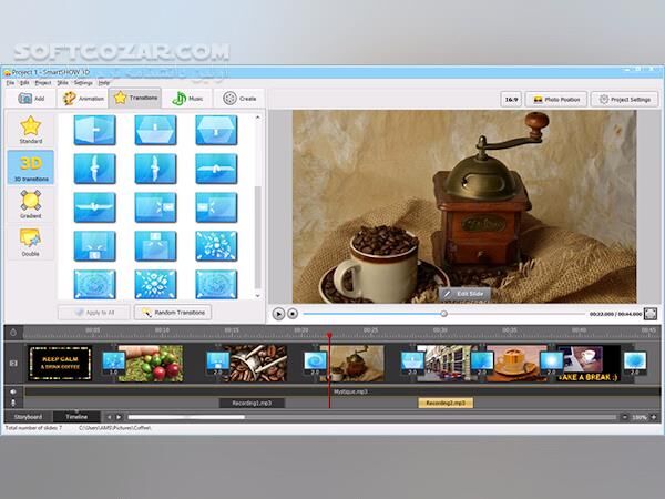 دانلود AMS SmartSHOW 3D 26.0 (ساخت اسلایدشو و کلیپ‌های ویدئویی سه‌بعدی) با لینک مستقیم و کرک معتبر