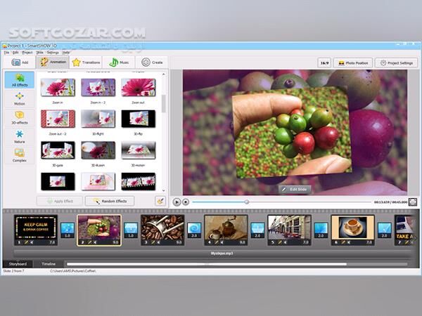دانلود AMS SmartSHOW 3D 26.0 (ساخت اسلایدشو و کلیپ‌های ویدئویی سه‌بعدی) با لینک مستقیم و کرک معتبر