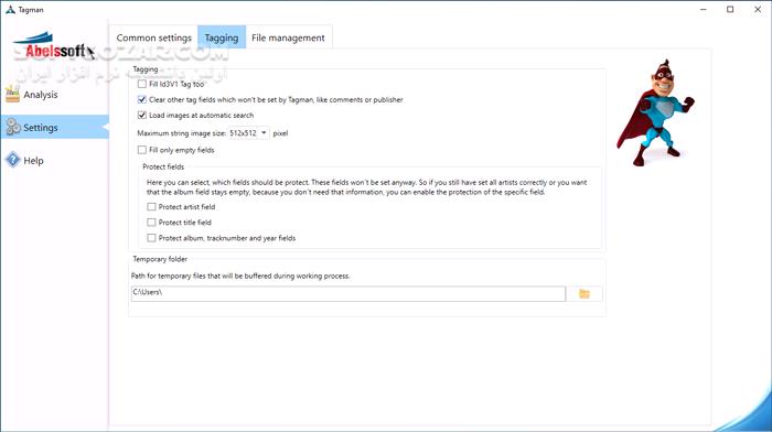دانلود Abelssoft Tagman 2025 11.01 - دانلود ویرایش تگ آهنگ - سافت گذر