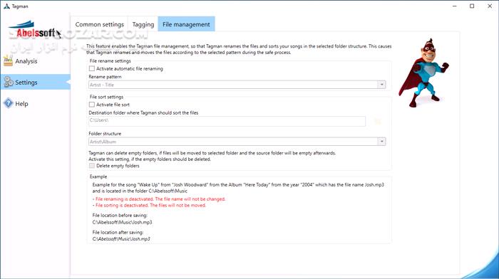 دانلود Abelssoft Tagman 2025 11.01 - دانلود ویرایش تگ آهنگ - سافت گذر