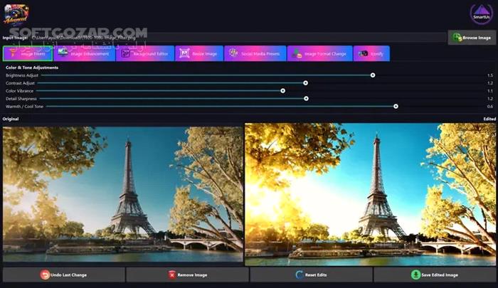 دانلود Advanced Image Studio 1.0.3 (ویرایش عکس) با لینک مستقیم و کرک معتبر