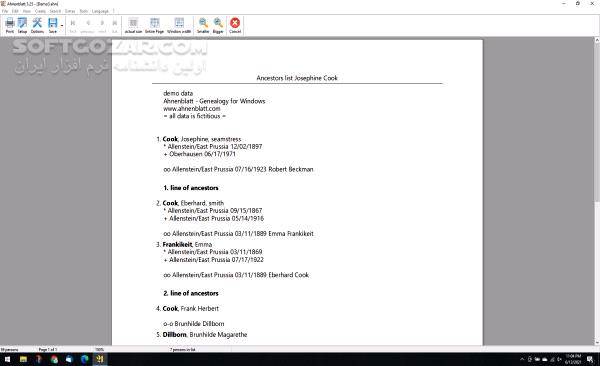 دانلود Ahnenblatt 4.50.0.2 (x64) (ساخت شجره نامه خانوادگی) با لینک مستقیم و کرک معتبر