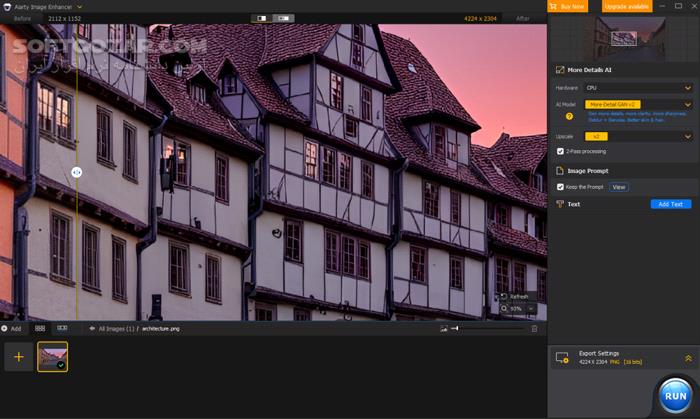دانلود Aiarty Image Enhancer 3.3 - دانلود بالا بردن کیفیت عکس با هوش مصنوعی - سافت گذر