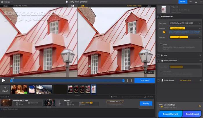 دانلود Aiarty Video Enhancer 3.3 (ویرایش ویدئو) با لینک مستقیم و کرک معتبر