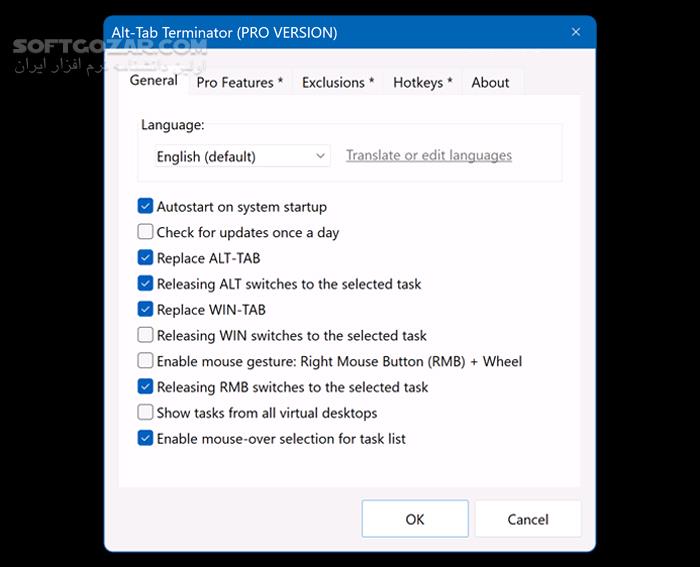 دانلود Alt-Tab Terminator Pro 6.8 (مدیریت پنجره‌های باز ویندوز) با لینک مستقیم و کرک معتبر