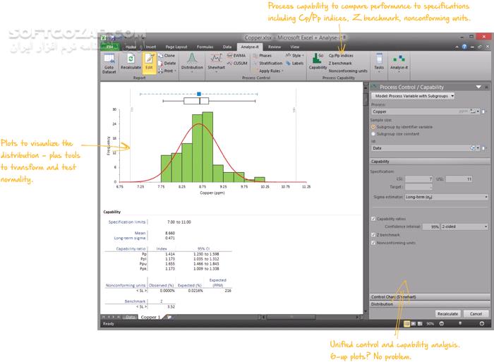 دانلود Analyse-it for Microsoft Excel Ultimate Edition 6.16.5 (افزونه اکسل برای تحلیل آماری پیشرفته) با لینک مستقیم و کرک معتبر