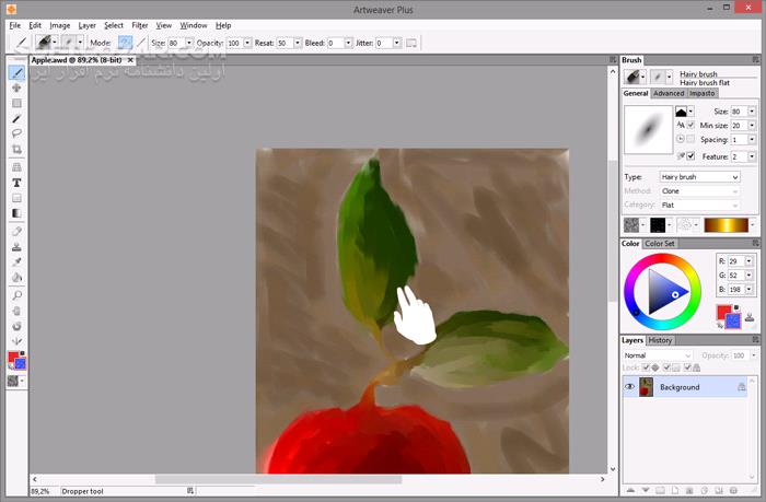 دانلود Artweaver Plus 8.0.0.2584 - دانلود نقاشی کامپیوتری - سافت گذر