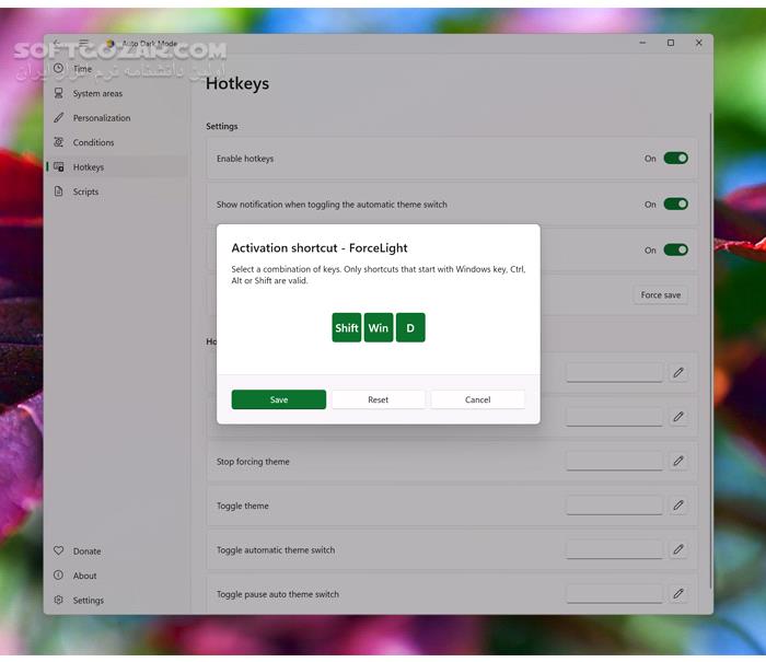 دانلود Auto Dark Mode v11.1.1.1 (تم تیره ویندوز) با لینک مستقیم و کرک معتبر