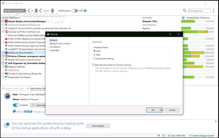 دانلود Autorun Organizer 6.0 - دانلود بهینه سازی ویندوز - سافت گذر