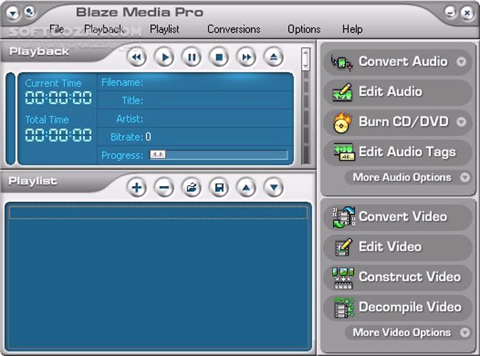 دانلود Blaze Media Pro 10.00 (ویرایش، تبدیل و مدیریت جامع فایل‌های صوتی و تصویری) با لینک مستقیم و کرک معتبر