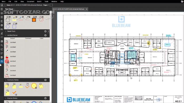 دانلود Bluebeam Revu 21.5.0 - دانلود مدیریت و ویرایش اسناد مهندسی - سافت گذر