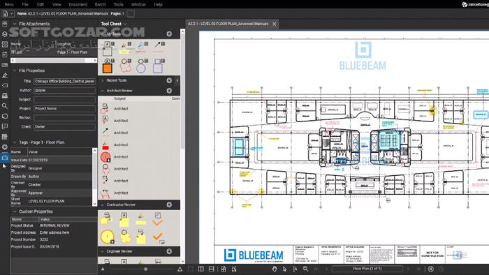 دانلود Bluebeam Revu 21.5.0 - دانلود مدیریت و ویرایش اسناد مهندسی - سافت گذر