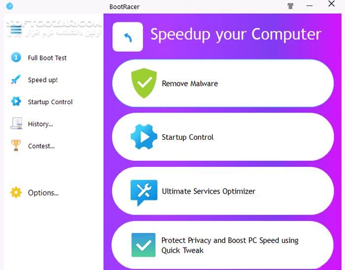 دانلود BootRacer 9.30.0 (اندازه گیری سرعت بوت ویندوز) با لینک مستقیم و کرک معتبر