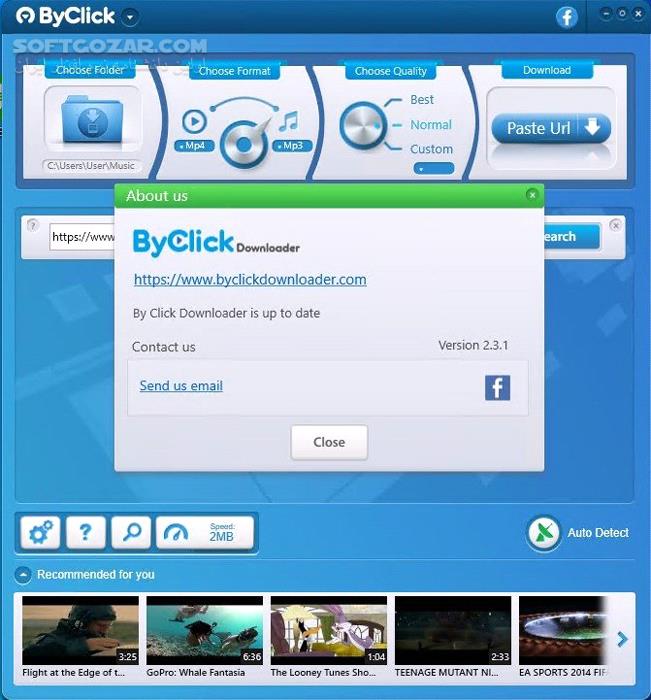دانلود By Click Downloader 2.4.27 (بای کلیک دانلودر) با لینک مستقیم و کرک معتبر