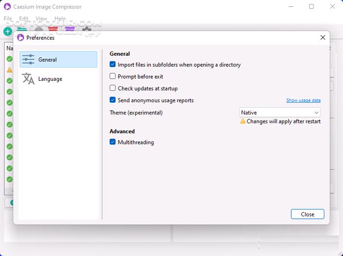 دانلود Caesium Image Compressor 2.8.3 - دانلود فشرده سازی عکس - سافت گذر