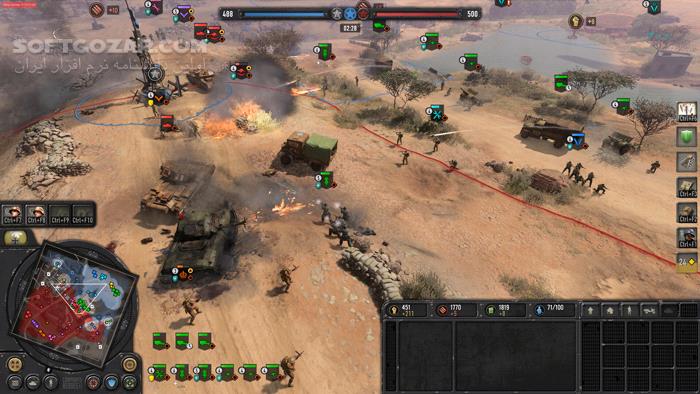 دانلود بازی Company of Heroes 3 + Update v2.2.2 (گروهان قهرمانان ۳ برای کامپیوتر) با لینک مستقیم و تست‌شده