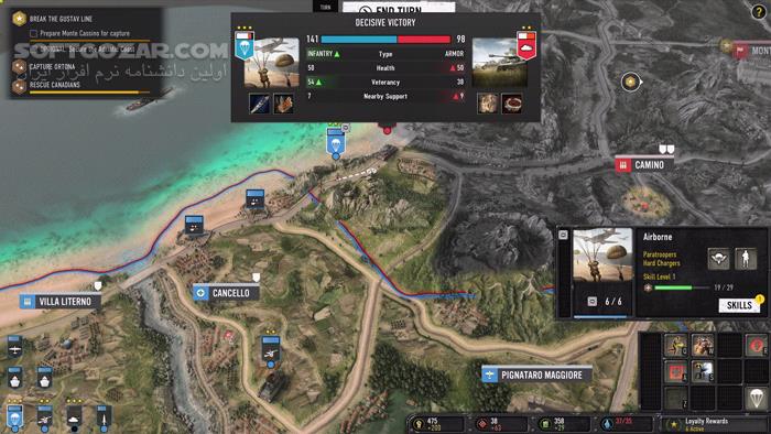 دانلود بازی Company of Heroes 3 + Update v2.2.2 (گروهان قهرمانان ۳ برای کامپیوتر) با لینک مستقیم و تست‌شده