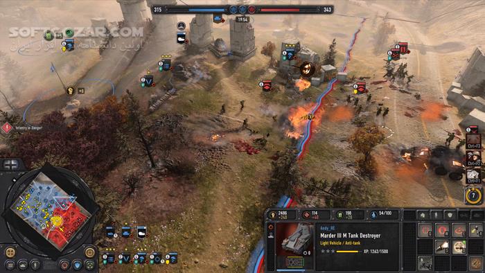دانلود بازی Company of Heroes 3 + Update v2.2.2 (گروهان قهرمانان ۳ برای کامپیوتر) با لینک مستقیم و تست‌شده