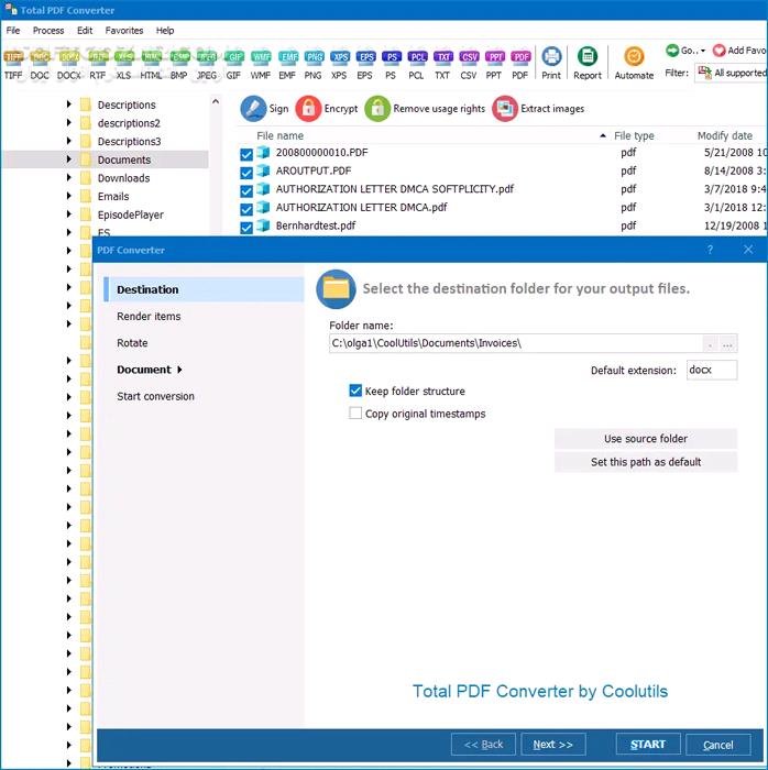 دانلود Coolutils Total PDF Converter 6.5.0.341/135 - دانلود تبدیل فرمت پی‌دی‌اف - سافت گذر