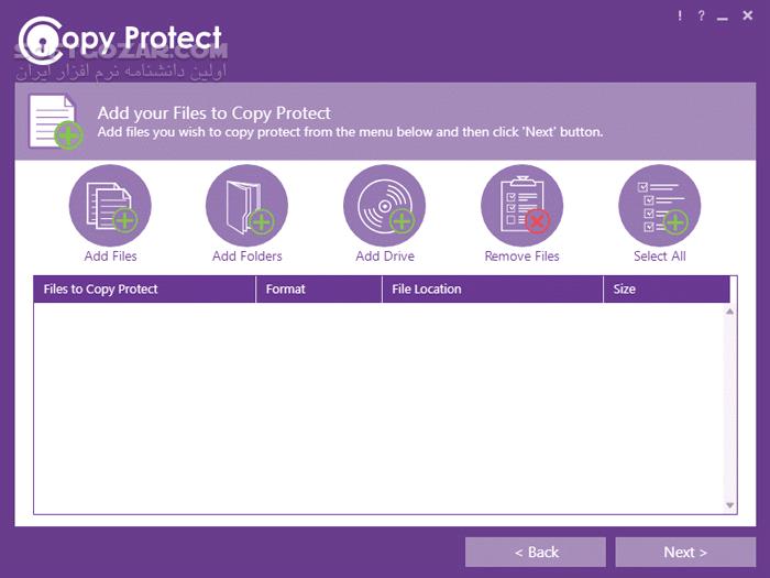 دانلود Copy Protect 3.0.2 (غیرقابل کپی کردن فایل‌ها) با لینک مستقیم و کرک معتبر