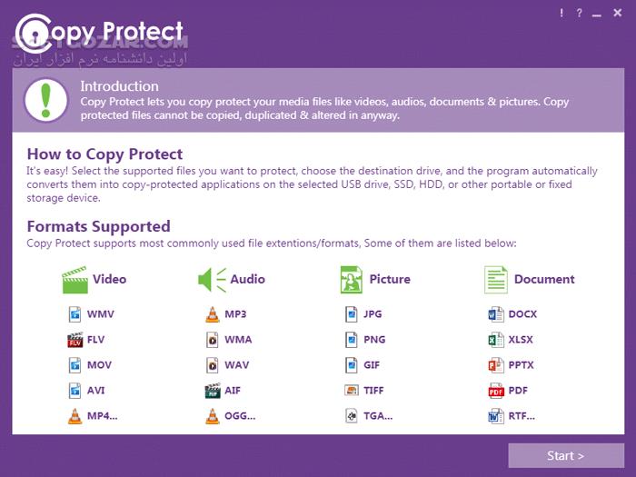 دانلود Copy Protect 3.0.2 (غیرقابل کپی کردن فایل‌ها) با لینک مستقیم و کرک معتبر