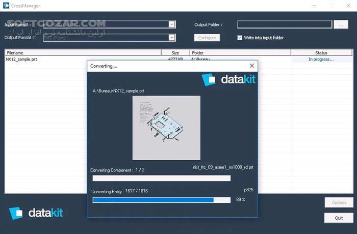 دانلود DATAKIT CrossManager 2024.4 Build 2024.10.07 (x64) - دانلود تبدیل فایل اتوکد - سافت گذر