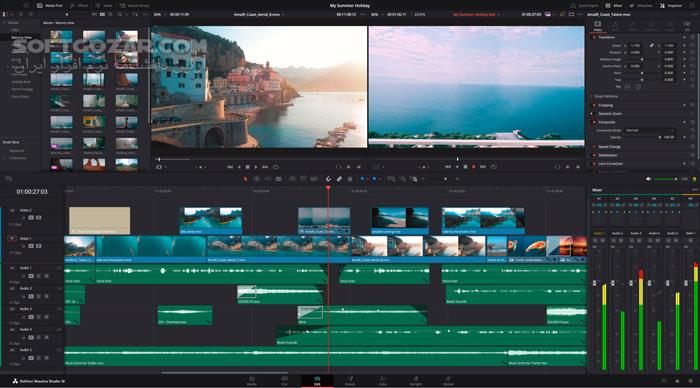 دانلود DaVinci Resolve Studio 19.1.2 (x64) - دانلود داوینچی ریزالو - سافت گذر