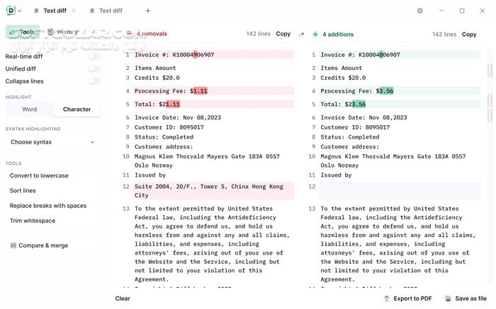 دانلود Diffchecker 6.7.3 (مقایسه فایل) با لینک مستقیم و کرک معتبر