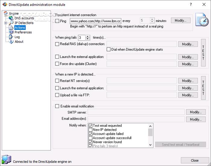دانلود DirectUpdate 4.8.1 Build 7 (به‌روزرسانی خودکار دی‌ان‌اس در زمان تغییر آی‌پی) با لینک مستقیم و کرک معتبر