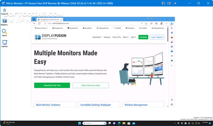 دانلود DisplayFusion Pro 12.1 (مدیریت چند مانیتور در ویندوز) با لینک مستقیم و کرک معتبر