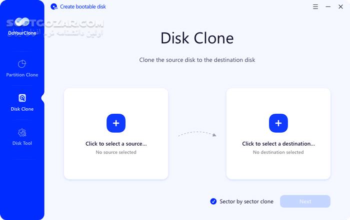 دانلود DoYourClone 3.2 + WinPE (کلون هارد) با لینک مستقیم و کرک معتبر