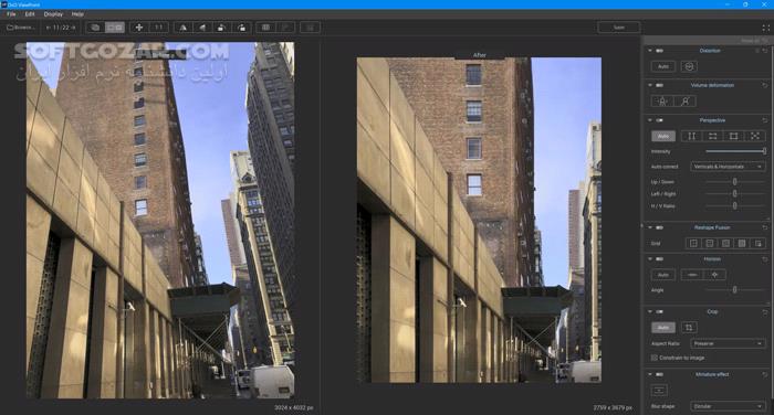 دانلود DxO ViewPoint 5.5.0.1 (x64) (اصلاح عکس) با لینک مستقیم و کرک معتبر