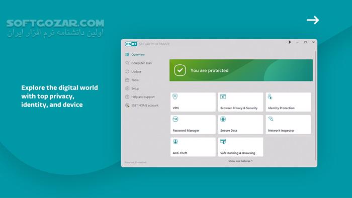 دانلود ESET HOME Security Ultimate 19.2.10.0 (ایسِت هوم سکیوریتی آلتیمیت) با لینک مستقیم و کرک معتبر