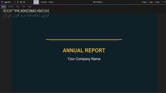 دانلود Eagle PDF Editor 1.5.2 (ویرایشگر پی‌دی‌اف) با لینک مستقیم و کرک معتبر