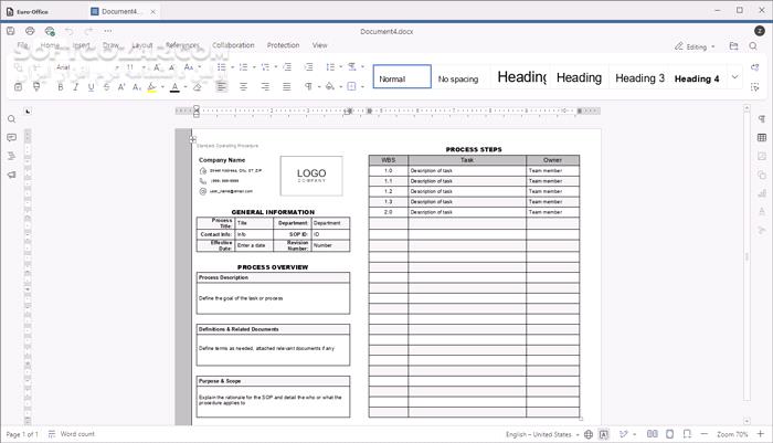 دانلود Euro-Office 9.3.5.2 Desktop Editors (یورو آفیس) با لینک مستقیم و کرک معتبر