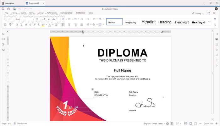 دانلود Euro-Office 9.3.5.2 Desktop Editors (یورو آفیس) با لینک مستقیم و کرک معتبر